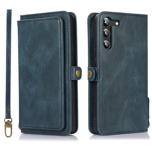 Custodia portafoglio pelle magnetica rimovibile per Samsung S25 S24 S23 S22 S21 A53 A73 - Foto 47 di 90