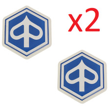 2X AUTOCOLLANT STICKER PIAGGIO