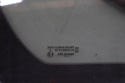 2019 - 2025 INFINITI QX50 REAR LEFT DRIVER SIDE QUARTER WINDOW GLASS OEM - Picture 9 of 10
