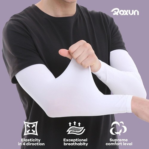 Arm Sleeves, Cooling UV Sun Protection Sports Compression for Men/Women - Picture 148 of 167