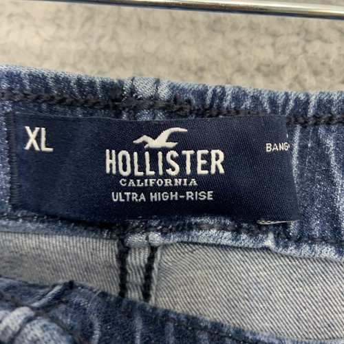 Hollister Jeans Damen Extra Large XL Boho Flare Leg High Rise Pull On Stretch - Bild 3 von 8