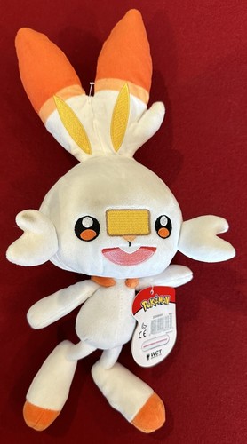 Pokemon Scorbunny Plush Wicked Cool Toys 2020 New NWT - Picture 2 of 5