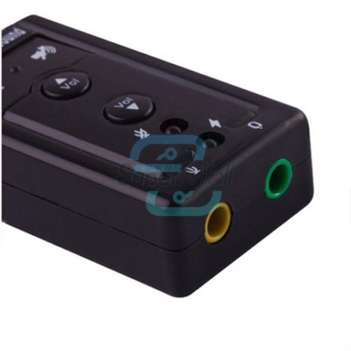 Mini USB 2.0 3D virtuale 480 Mbps adattatore scheda audio esterna 7,1 canali - Foto 3 di 8