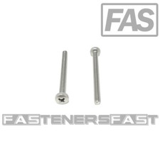 25 M4-0.7 X45 Stainless Steel Phillips Pan Head Machine Screw Din7985 A2 M4x45