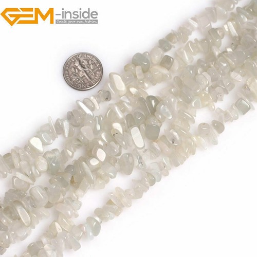5-8mm Freeform Gemstone Nugget Chips Loose Beads For Jewellery Making 34" UK - Picture 152 of 211