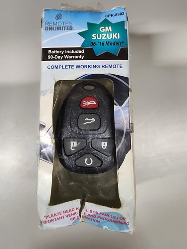 CPR-8902 GM SUZUKI 06-16 Remote Key Fob - Picture 2 of 7