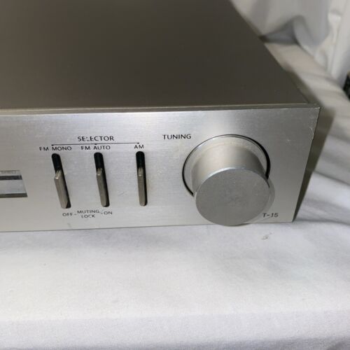 ONKYO T-15 Servo Locked FM Stereo/AM Tuner 1980 Tested Works - Bild 4 von 9