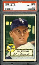 1952 Topps #279 Ed Stewart - PSA 6.5