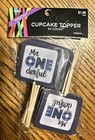 1st Birthday Mr. Onederful Dessert Cupcake Toppers Treat Picks 24 Count Blue