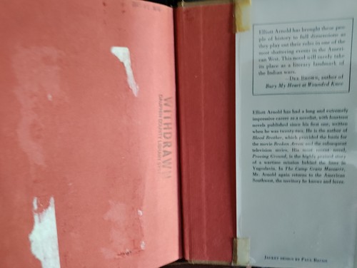 Camp Grant Massacre_Elliott Arnold_HCDJ_1st Edition / First Printing_Very Good - Imagen 9 de 9