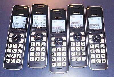 Panasonic KX-TG985SK DECT 6.0 Bluetooth 5-Handset Phone Panasonic KX-TG985SK DECT 6.0 Bluetooth 5-Handset Phone