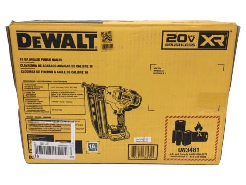 KIT CLAVADORA DEWALT DCN660D1 20V MAX CALIBRE 16 INALÁMBRICA ACABADO EN ÁNGULO (EPJ028789) - Imagen 3 de 6