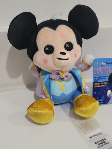 Disney World 50th Anniversary Collection Mickey Mouse "Wishable" New Pm3 - Picture 4 of 9
