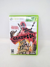 Deadpool ( Xbox 360 ) Disc w/ case and manual complete Tested Works! fast ship