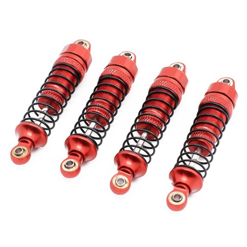 NEW Powerhobby Aluminum Shocks (4) FOR LaTrax Prerunner Rally SST Teton Red - 第 1/7 張圖片