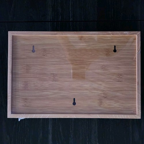 Foil and Plastic Wrap Organizer, 3 in 1 Bamboo Plastic Wrap Dispenser w/ Cutter - Picture 2 of 2