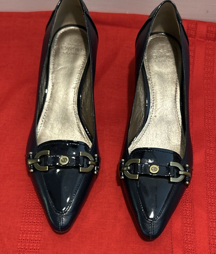 Circa Joan And David Brown Kitten Heels Size 6 CJPRVUE - Picture 3 of 8
