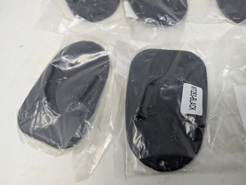 Lot of 8 Black Round Kickstand Sidestand Jiffy Stand Coaster Pad MT253 (G2) - Picture 4 of 8