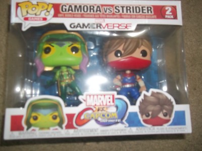 Funko Pops Marvel Gamerverse  NEW Gamora vs Strider