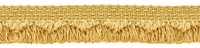 "Hellgold Champagner 1.5\" Zierfransen Gimp [1 Yard]"