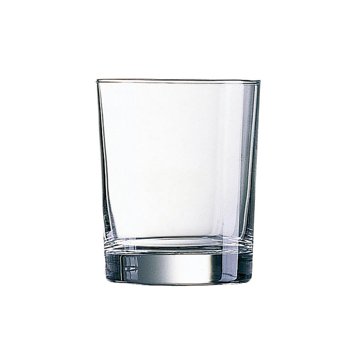 Arcoroc Stockholm Caja 6 Vasos Bajos Vidrio 27cl Transparente