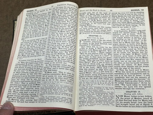 The Holy Bible New Catholic Edition Confraternity Douay Version 1957 HC Black - Picture 11 of 24
