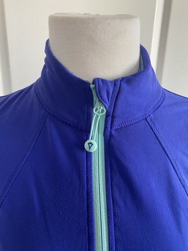 ivivva Girls Purple Zip Up Athletic Jacket Sz 12 By Lululemon - Picture 2 of 12