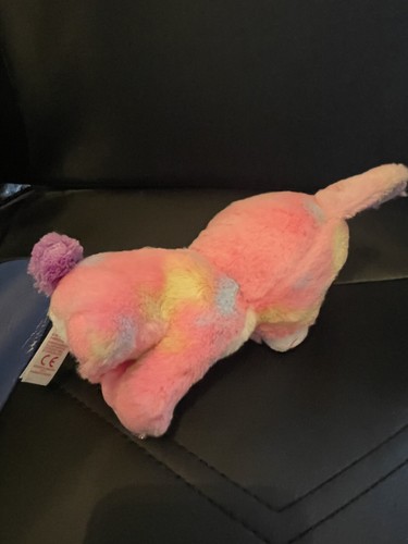 Ty Beanie Boos Cancun the Chihuahua 9" pink spotted, glitter eyes w/silk tag - Picture 4 of 5