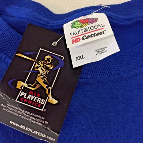 Chicago Cubs 2016 World Series Long Sleeve Royal Blue T Shirt CRUSHIN THE CURSE - Picture 3 of 3