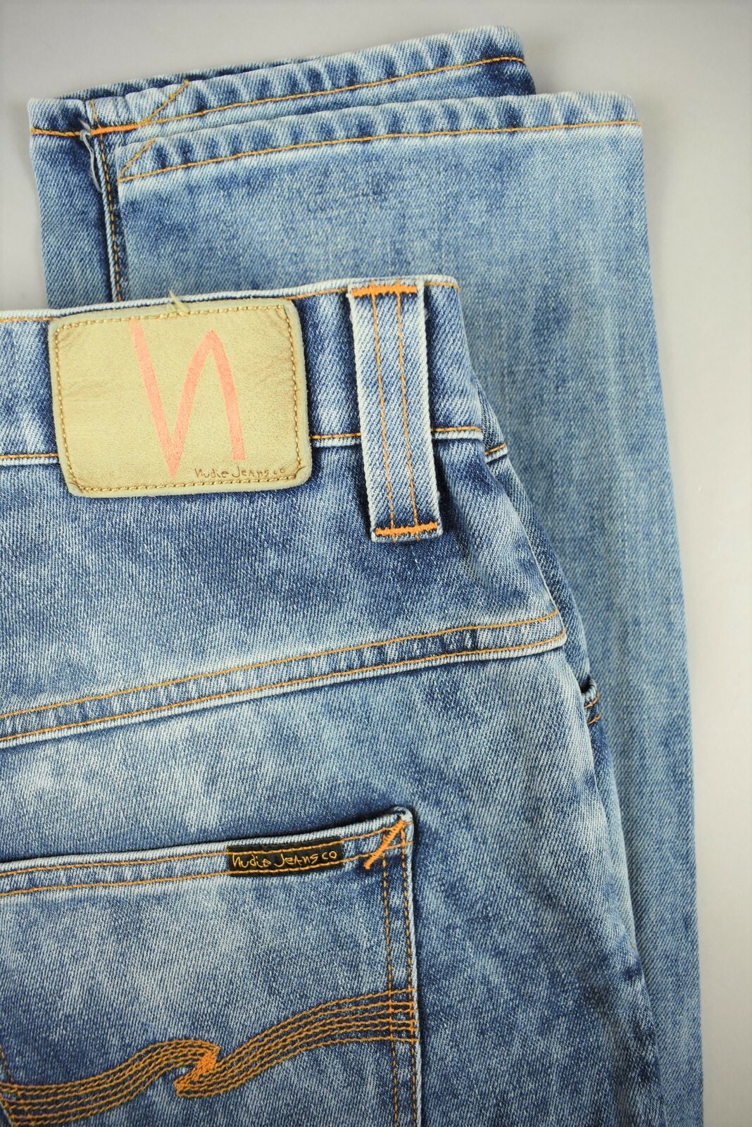 NUDIE JEANS TAPE TED BLEACHSPOT DENIM Men‘s W31 L32 Elastic Jeans NUDIE JEANS TAPE TED BLEACHSPOT DENIM Men‘s W31 L32 Elastic Jeans