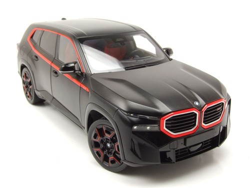 BMW XM 2023 negro mate modelo coche 1:18 Minichamps - Imagen 10 de 11