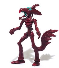 PLAYMATES NICKELODEON TEENAGE MUTANT NINJA TURTLES SQUIRRELANOID FIGURE USED 