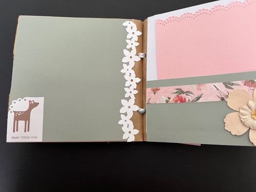 premade baby girl scrapbook album - Picture 3 of 12