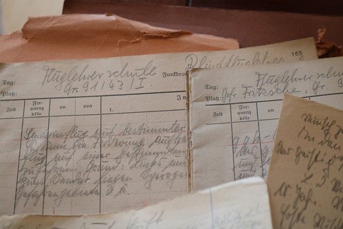 dicke Schulmappe eines Flugschülers Fluglehrerschule Quedlingburg 1942 - Picture 3 of 21