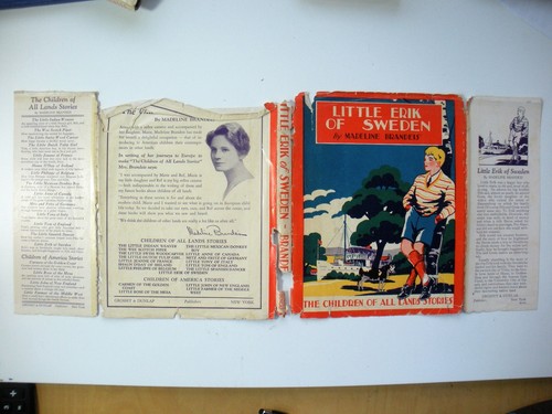 LITTLE SPANISH DANCER / ERIK OF SWEDEN 2 HCDJ Book Lot MADELINE BRANDEIS Vintage - Picture 7 of 14