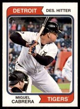 2023 Topps Heritage #151 Miguel Cabrera NM Near Mint Tigers ID:75762