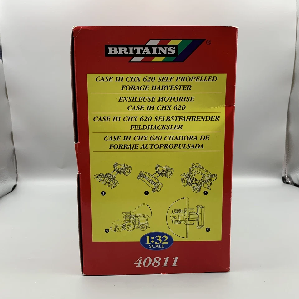 Britains ERTL Case IH CHX 620 Self Propelled Forage Harvester Chopper 1/32 NEW - Image 4 of 4