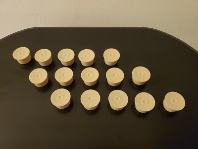 Pool Fence Hole Caps :: TAN Color :: UV Rated 