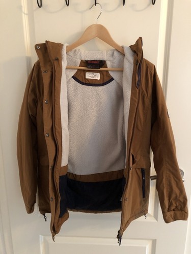 Mammut Damen Winterjacke Parka Advanced So Hooded Mantel Gr. M Teddyfleece - Bild 2 von 3