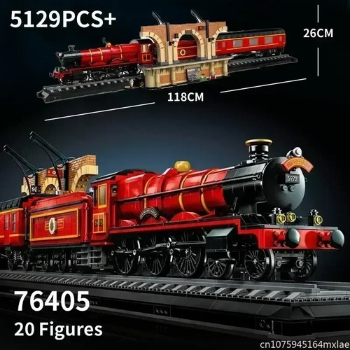 76405 Hogwarts Express Collectors Edition Building Blocks 5129pcs w/ 20 Figures - Picture 3 of 7