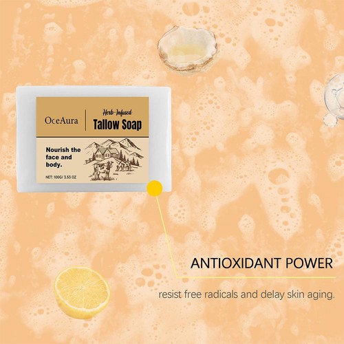 Natural Herb Infused Tallow Soap 100g^ - Bild 13 von 18