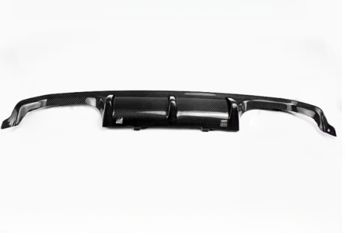 CARBON FIBER REAR BUMPER DIFFUSER FITS 2015-20 BMW F8X M3 M4 PERFORMANCE STYLE - Foto 10 di 10