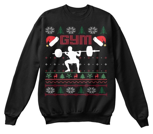 Sweater Christmas Comfy Confortable Sweat Gym Ugly shirt n6x77gWtc