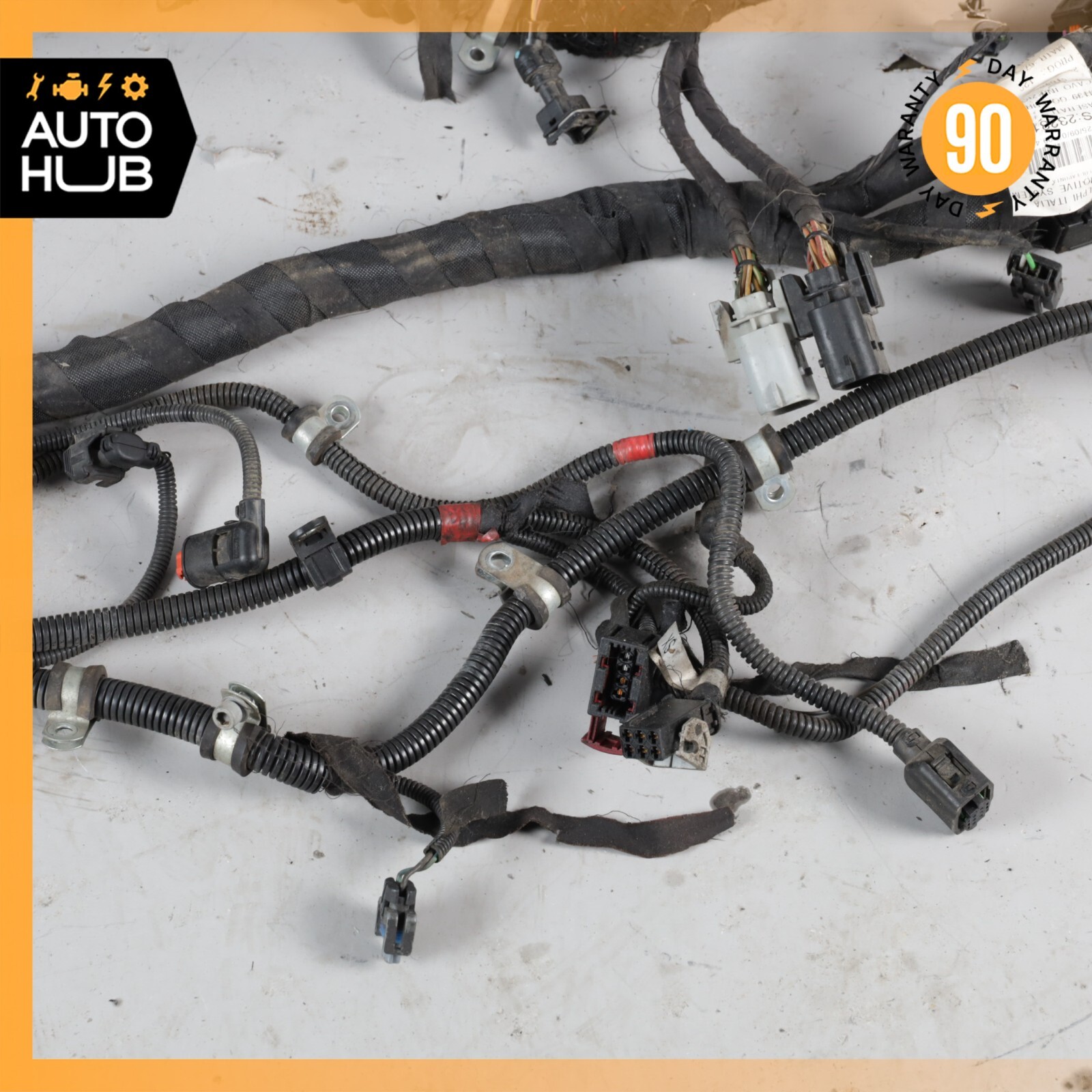 09-19 Maserati GranTurismo Quattroporte Engine Motor Wiring Wire Harness OEM 44k