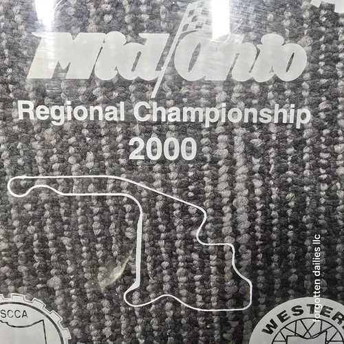 Mid Ohio Sports Car Course Clear Serving Tray 2000 Regional Championship - Picture 5 of 10