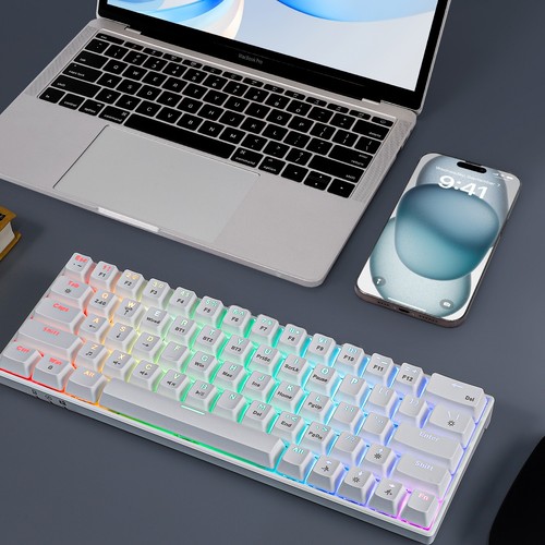 T30 PRO Wireless RGB Gaming Keyboard BT/2.4Ghz Tri-Mode Mechanical Keyboard - Picture 5 of 7
