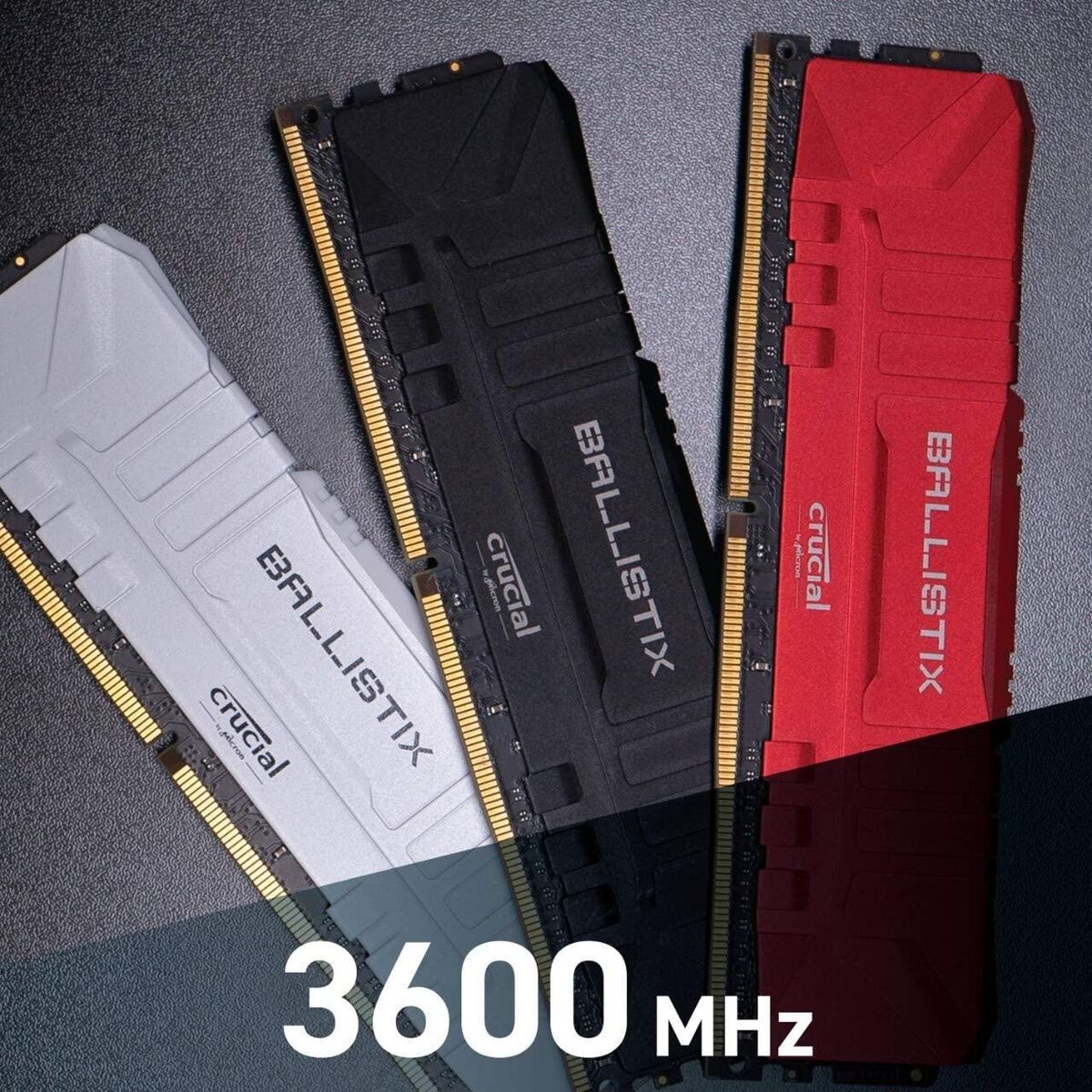 Crucial Ballistix 3600 DDR4 Kit 32GB DRAM Desktop Gaming Crucial Ballistix 3600 DDR4 Kit 32GB DRAM Desktop Gaming