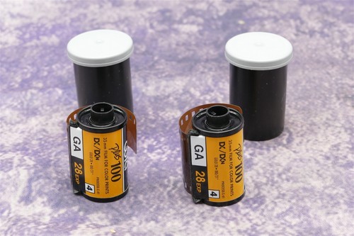 2 Rolls of Expired Kodak Color Print 35mm Film Total of 56 Exposures