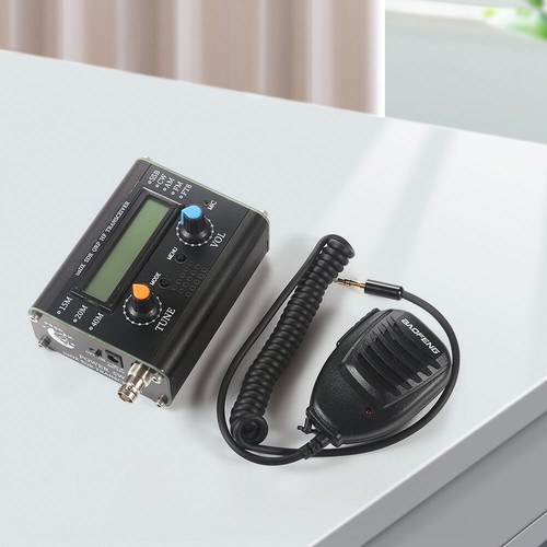 5-W-All-Mode-HF-Transceiver mit 3-Band-Handmikrofon das 15-M- 20-M- und 40-M-Bän - Bild 2 von 14