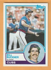 Bill Buckner Chicago Cubs 1983 Topps #250 USC Trojans